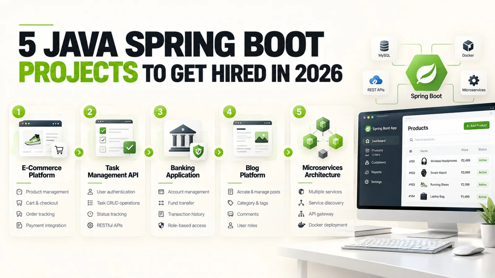 Java Spring Boot Projects